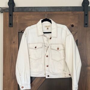 Wrangler Off-White Denim Jacket